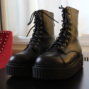 Lamoda Night Rider Combat Boots